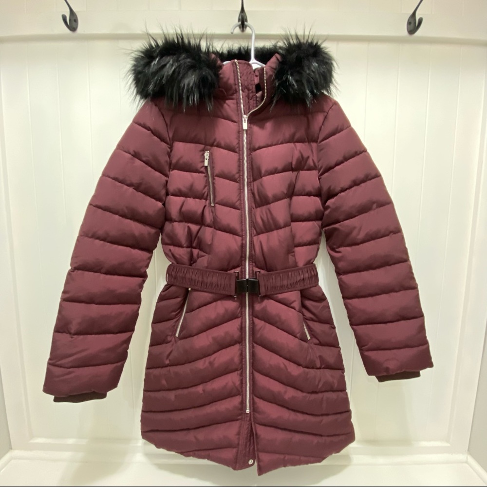 NEW EXPRESS DOWN FILLED PUFFER COAT WOMENS SMALL